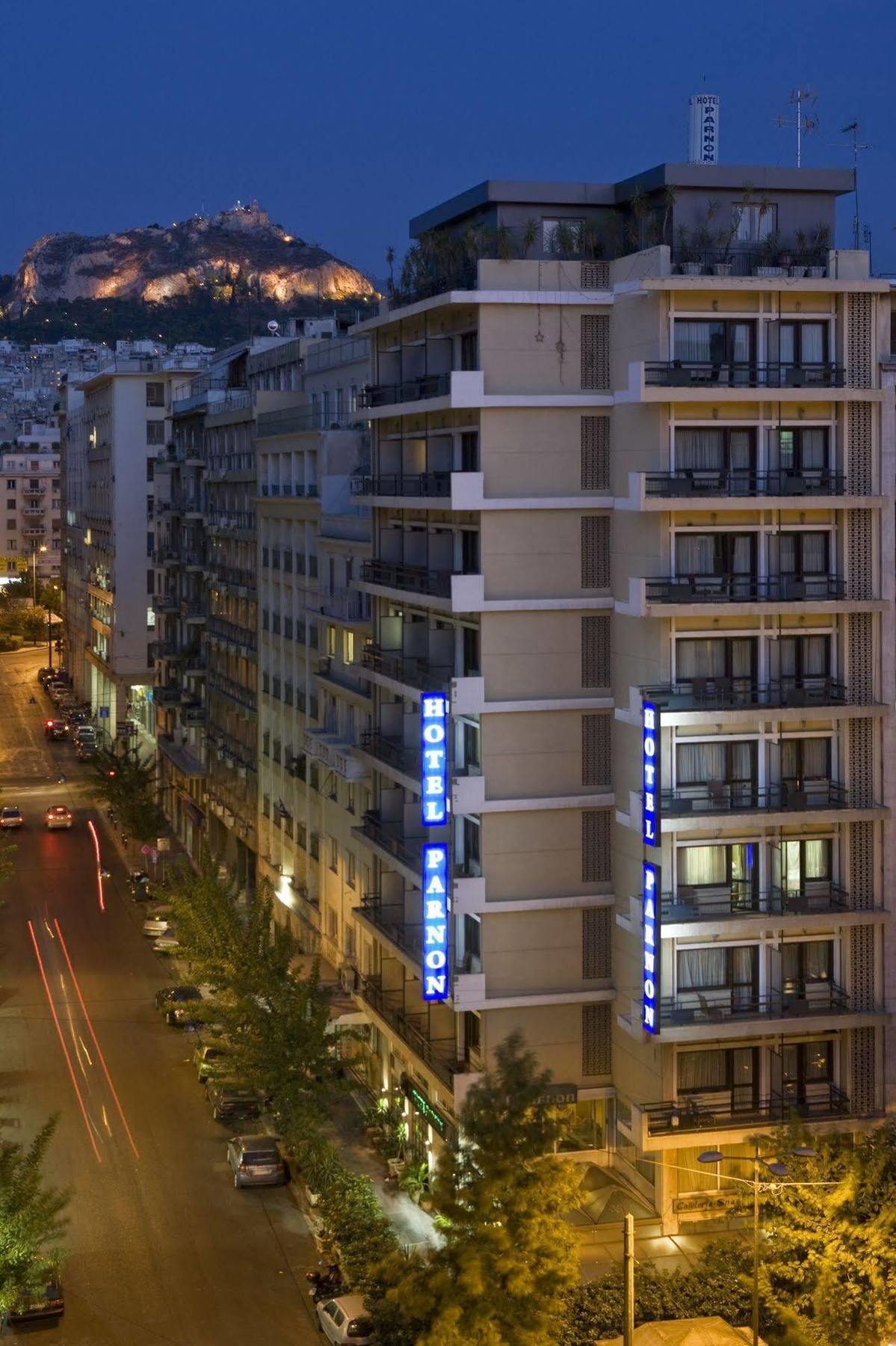Parnon Hotel Athen Exterior foto
